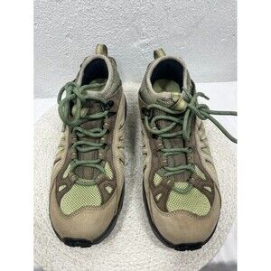 OBOZ WOMENS SIZE 9 HIKING SNEAKERS GREEN